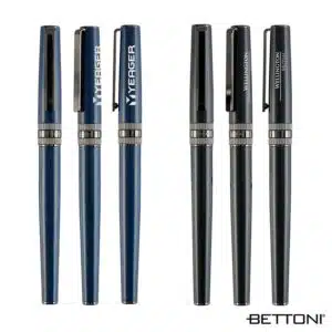 Bettoni Massimo Brass Cap-Off Rollerball Pen